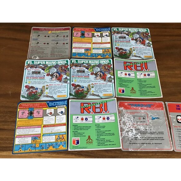 Vintage ORIGINAL NINTENDO Gun & Unisystem Kit Manual W/Inserts - Picture 7 of 12